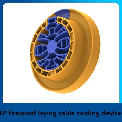 Network Carding device Cable comb fireproof ABS plastic Generic cabling Category 5 and 6 network