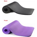 Extra thick yoga mat exercise mattress for beginners durable NBR Pilates Yoga mat for gym yoga