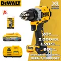 DEWALT Cordless Drill Driver Kits 20V Lithium Battery Brushless Motor Rechargeable Drill Power Tool