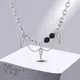 Vnox Cool Cone Charm Necklaces for Men Boys Stainless Steel Rolo Chain Necklaces Gothic Cosplay