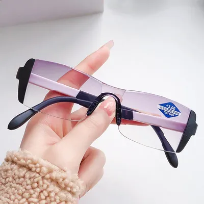 iboode Smart Glasses with Automatic Adjustment Men Magnifying Glasses Reading Glases Far Near Sight