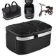 7L Electric Bicycle Rear Seat Bag Waterproof Bike Seat Case Large Capacity Reflective PVC Box MTB