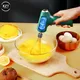 Portable Electric Food Mixer USB Wireless Hand Blender 3 Speeds Powerful Dough Egg Beater Baking