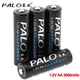 PALO 1.2v AA battery 3000 mAh AA Rechargeable Battery NI-MH AA batteries for Clocks computers