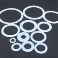 LOT 5 1/2" 3/4" 1" 1.5" 2" 2.5" 3" 3.5" 4" Tri Clamp Ferrule Silicon Rubber Sealing Gasket Ring