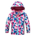 Girl Polar Fleece Waterproof Jacket Spring Autumn Children Coats Sport Casual Kids Jackets