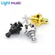 2pcs Guitar Strap Lock Metal Button Hold Tight Easy Remove Screw For Acoustic Electric Bass Guitar