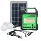 Portable 6W Solar Generator Outdoor Solar Panel Kit Battery Charger LED Lighting System Solar Cell