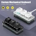 RGB 3 Keys Macro Programming Mini Keyboard for Photoshop Gaming Hotswap Programming Keypad Copy