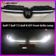 2pcs For Volkswagen VW Golf 7 MK7 facelift Golf 7 MK7GTI R 2014- 2017 Front Grille Lamp Bumper