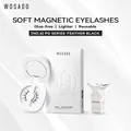 WOSADO Magnetic Lashes No.6 FEATHER BLACK Professional Premium Reusable Safe Dupont 3D Patented