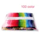 100 color cross-stitch stitch tool set Embroidery thread kit Bracelet braided cord DIY