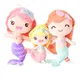 High Quality Little Mermaid Princess Doll plush Toy Stuffed Fairy Tale Mermaid Stuffed baby Sleeping