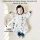 Baby Cartoon Split-legged Sleepsacks With Detachable Sleeves For Boys Girls Children's Sleeping Bag