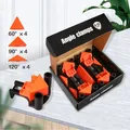 12PCS Woodworking Clamp Set 60/90/120 Degree Right Angle Clamp Corner Wood Hand Tools 90 Degree