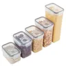Contenitori trasparenti per contenitori per alimenti contenitori per dispensa barattolo per cereali