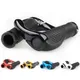 Bicycle Grip Handlebar End Cap Aluminium Alloy Lock Mountain Handle Bar Grip Bike Anti-Skid Rubber