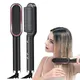 Hair Brush Hot Air Comb Straightening Dryer Styler Air Hot Air Brush Flat Iron Hair Straightener