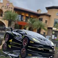 1:32 HURACAN ST EVO Alloy Sports Car Model Diecast & Toy Vehicle Metal Toy Car Model Simulation