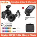 Godox MF12-K2 MF12 Macro Flash Light 2.4GHz Wireless Control built-in X System TTL Flash Speedlite