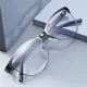 Men Reading Glasses Anti Blue Light Glasses Resistant Reading Glasses Metal Reading Glasses Unisex