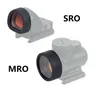 Tactical Trijicon SRO MRO Red Dot Sight copriobiettivo in gomma protezione del cappuccio protezione