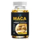 LANHAITUN Maca Root Capsules 10 000mg + Korean Ginseng 1 400mg - Black + Red + Yellow Maca Root