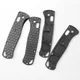 1 Pair Aluminium Alloy Blade Handle Patch for BM 535 Knife Hexagonal Texture Aluminium Alloy Bugout