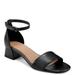 Easy Spirit Sheila - Womens 7 Black Sandal Medium