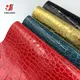 30x20cm Sheet Crocodile Synthetic Faux Leather Fabric Vinyl 4 Assorted Colors Embossed Upholstery