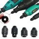 0.3-3.2mm Chuck Universal Drill Chuck Keyless Drill Chuck Rotary Tools 4 Size Mini Drill Bit Chucks