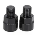 1/2 inch to 9/16 inch Pedal Adapter Compatible with Bike Cranks and Pedals Strong Aluminum Alloy