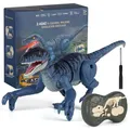 Remote Control Dinosaur Toys for Kids 2.4GHz Dinosaur Robot Velociraptor Toys with Verisimilitude