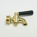 1/2" BSP Male Brass Connection Middle-Type Hot Water Tap Antique Faucet Cock For Tea-furnace Boiler