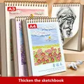 A4/A3 Oil Painting Cover 3mm Thick Hard Shell Art Sketch Book Can Be Torn Drawing Sketch Paper Art