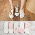 Colorful fruit Invisible Short Woman Sweat summer comfortable cotton girl women's boat socks ankle