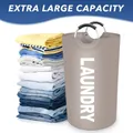 Large Laundry Hamper 115L Collapsible Laundry Bag with Comfortable Handle Folding Laundry Basket