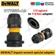 DEWALT DT7508-A9 Impact Wrench Adapter DT7508-QZ 1/4" Hex to 1/2" Square Ratchet Spanner Set Drive