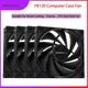 1-6pcs DeepCool FK120 Computer Case Fan 120mm FDB CPU Cooler Fan 4 pin PWM Water Cooling Fan