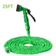 25FT Magic Garden Hose Reels For Watering Flexible Expandable Water Hose Pipe Extendable Car Wash