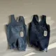 2024 primavera New Baby salopette di Jeans bambini ragazzi Jeans larghi pantaloni Casual per bambini