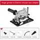 Hand Angle Grinder Converter Refit Electric Chain Saw Circular Saw Bracket Base Woodworking Tool