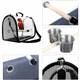 Outdoor Bag With Feeding Cup Portable Clear Bird Parrot Transport Cage Breathable Carrier Travel Bag