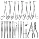 Surgical Steel Pliers Body Piercing Tool Forceps Needle Pipe Clamp Tweezers Open Close CBR Ring