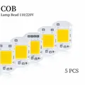 5 pz LED Chip COB lampr 20 W 30 W 50 W AC 110 V 220 V No Need Driver FAI DA TE Luce di Inondazione Faretto Freddo Bianco Caldo lampada per esterni Bead