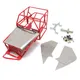 Full Tube Frame Metal Chassis Metal Body Roll Cage for WPL C14 C24 C24-1 1/16 RC Car Upgrade