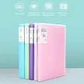 A4 File Folder Display Book 30/60 Pages Transparent Insert Paper Document Organizer Bag Office