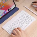 Tastiera Wireless compatibile con Bluetooth per Android IOS Windows 78 tasti tastiere ultrasottili per Tablet Smartphone IPad