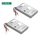 2 Pcs 2000mAh Rechargeable Battery With USB Charging Cable for Sony PS4 Wireless Controller Li-Ion