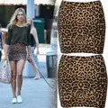 Fashion Sexy Women Leopard Print Skirt Short Pencil Mini Skirt Summer clothes